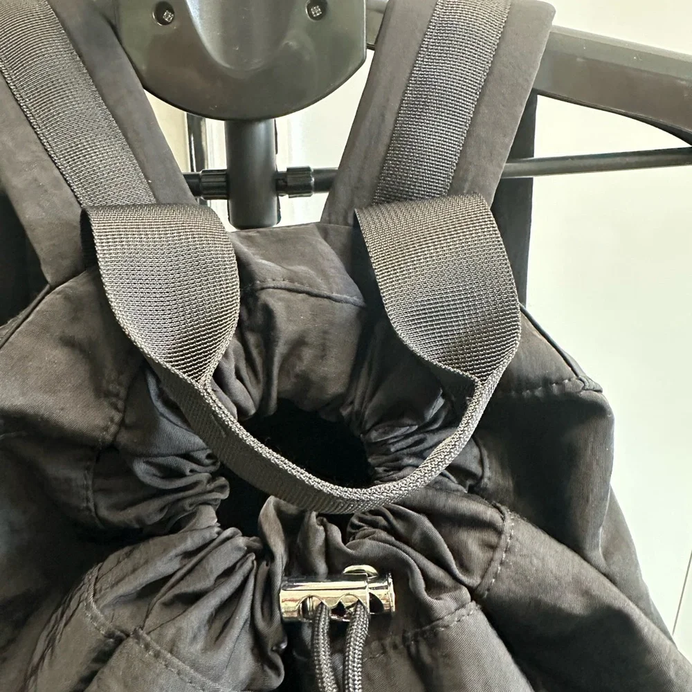 EUC C&C California Stylish Black Backpack with Logo Detail - Picture 4 of 7